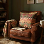 Vintage Mulberry Home Large Kilim Style Wool Bolster Cushion - 70x70cm
