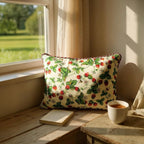 strawberry-bumblebee-print-reversible-cotton-cushion-35x50cm-with-wool-insert