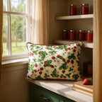 strawberry-bumblebee-print-reversible-cotton-cushion-35x50cm-with-wool-insert