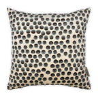 Multicoloured Spotted Velvet Cushion - 45x45cm