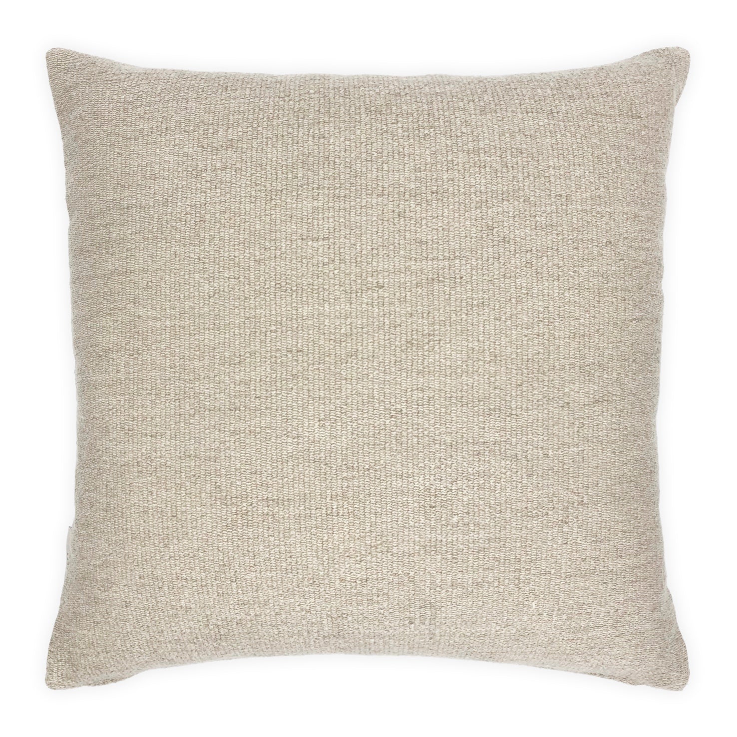 Multicoloured Thick Cotton Kilim Cushion, Reversible - 50x50cm
